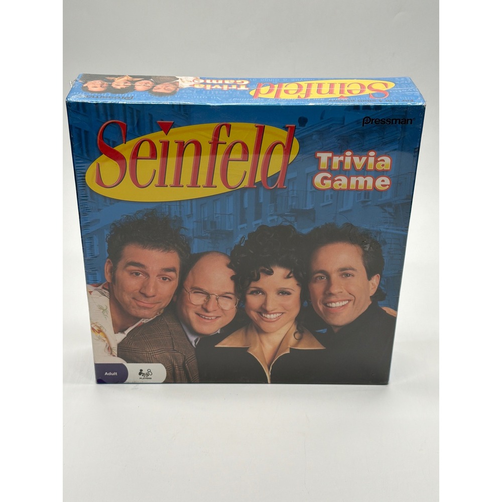 Seinfeld Trivia Game Pressman 2009 Factory Sealed New 600 Questions‎ 9 Seasons